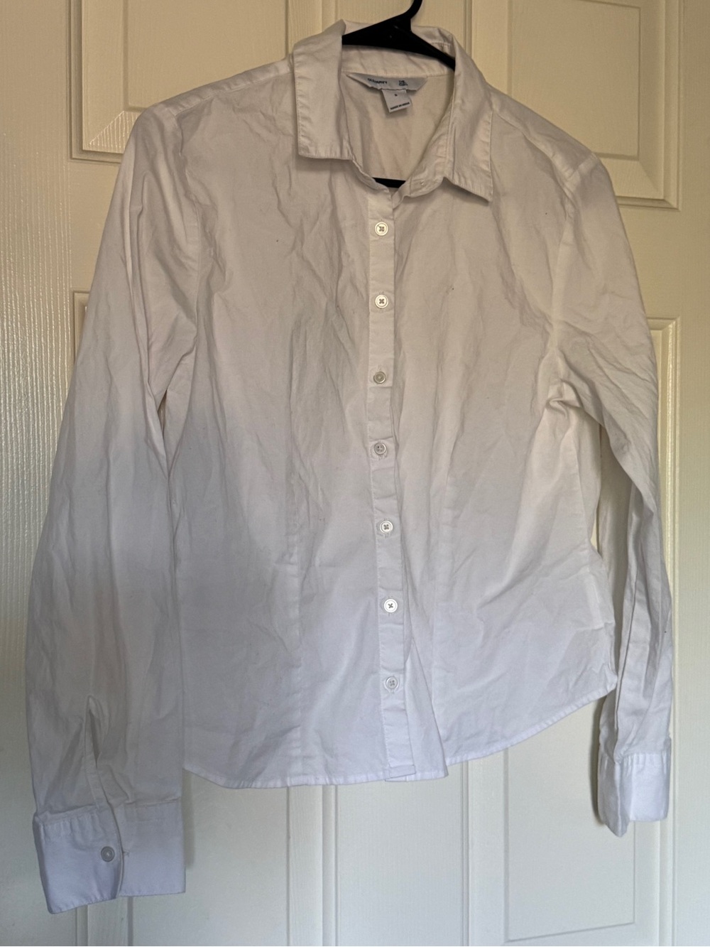 Classic White Women’s Button-Up Shirt